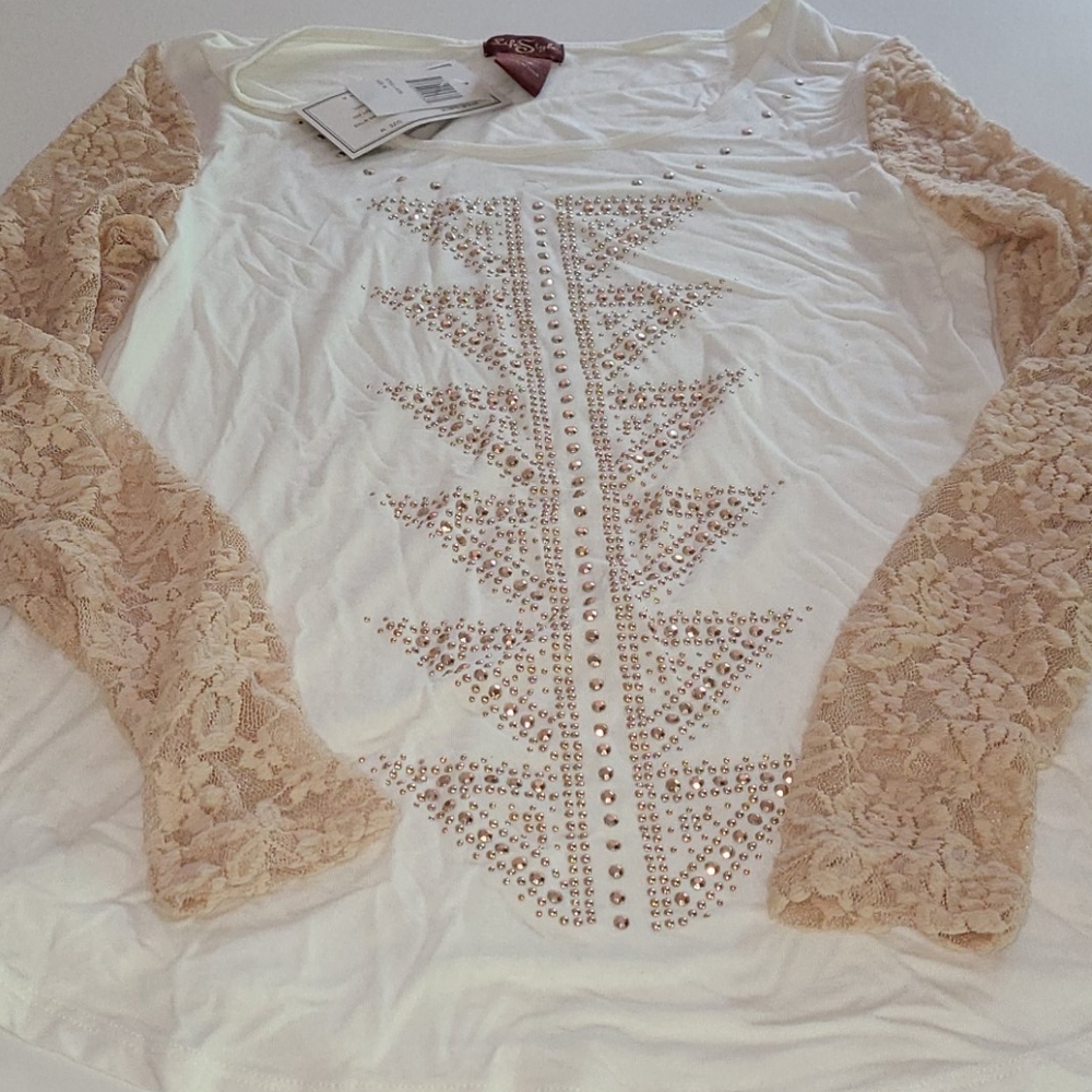 Lace Long Sleeve Top